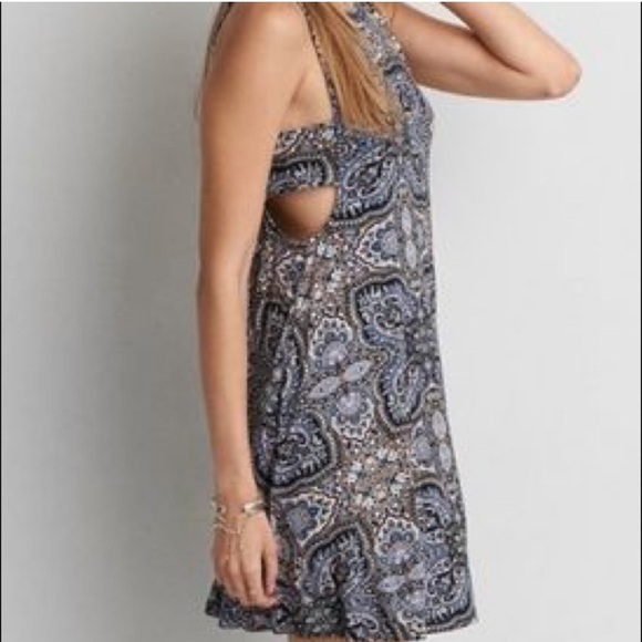 American Eagle Cut Out Side Dress size S - Picture 1 of 4